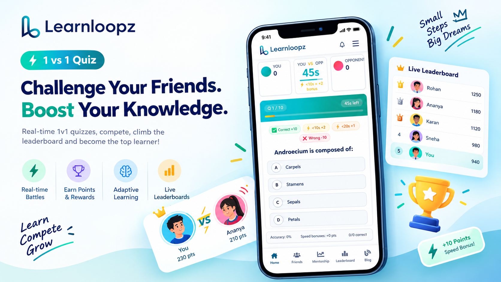Learnloopz Quiz Battle Platform